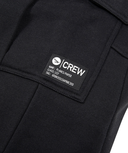 Paper Planes Super Cargo Sweatpants - Black