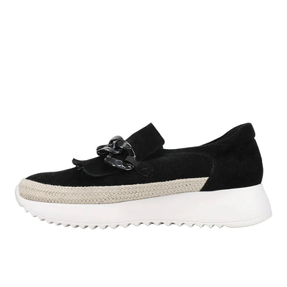 Qerene Perforated Slip On Sneakers
