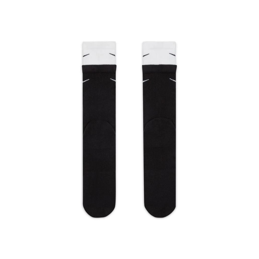 Everyday Plus Cushioned Two-Tone Sock - Black/White