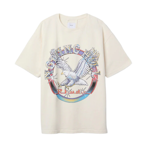 Rhude Notting Hill Eagle Tee - Vintage White