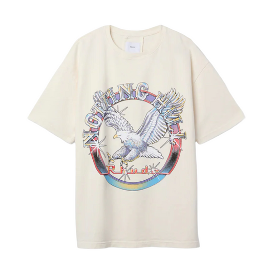 Rhude Notting Hill Eagle Tee - Vintage White
