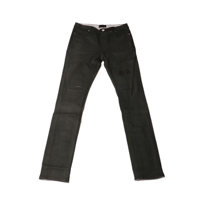 RtA Bryant Triple Cross Denim - Dusty Olive