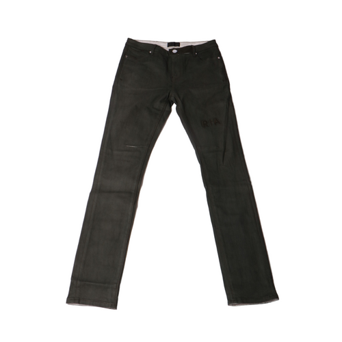 RtA Bryant Triple Cross Denim - Dusty Olive