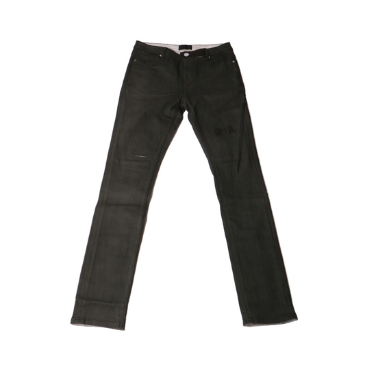 RtA Bryant Triple Cross Denim - Dusty Olive