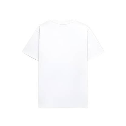 RtA Rico White Collar Logo Tee - White