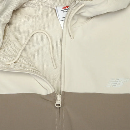 New Balance Numeric Woven Full Zip Jacket Arid Stone