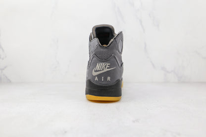 Jordan 5 Retro Off White Black