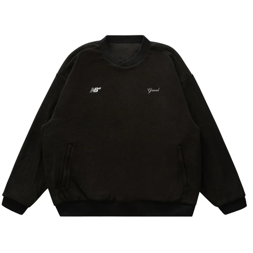 Grand Collection X New Balance Polar Fleece WindShirt Black