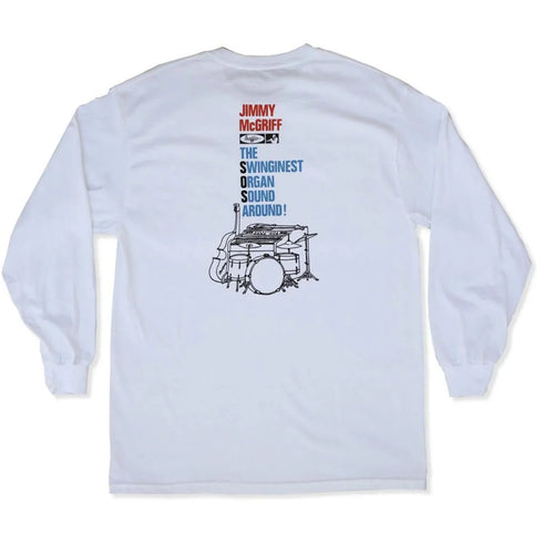 Traffic The Worm Longsleeve Tee White