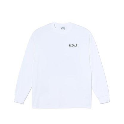 Polar Skate Co Dunes Long Sleeve White