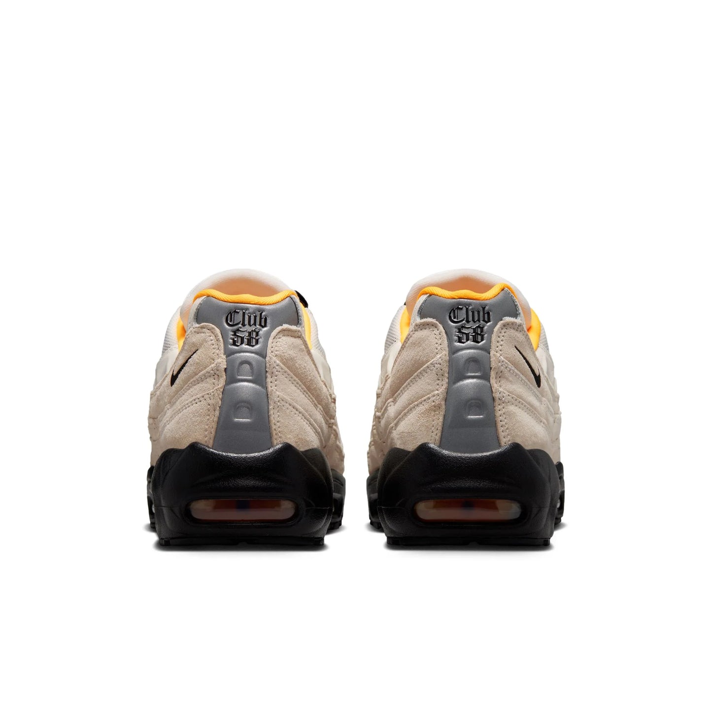 Nike SB Air Max 95 Club 58 SAIL BLACK LASER ORANGE
