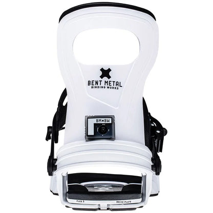 Bent Metal Bolt Bindings 2026 White