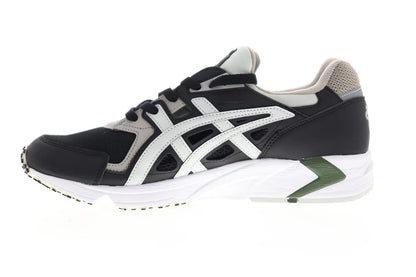 Asics Gel DS Trainer OG H704Y-001 Mens Black Mesh Lifestyle Sneakers Shoes