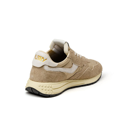 Autry Reelwind Low W *Nylon / Hairy Suede / Cracked Leather*