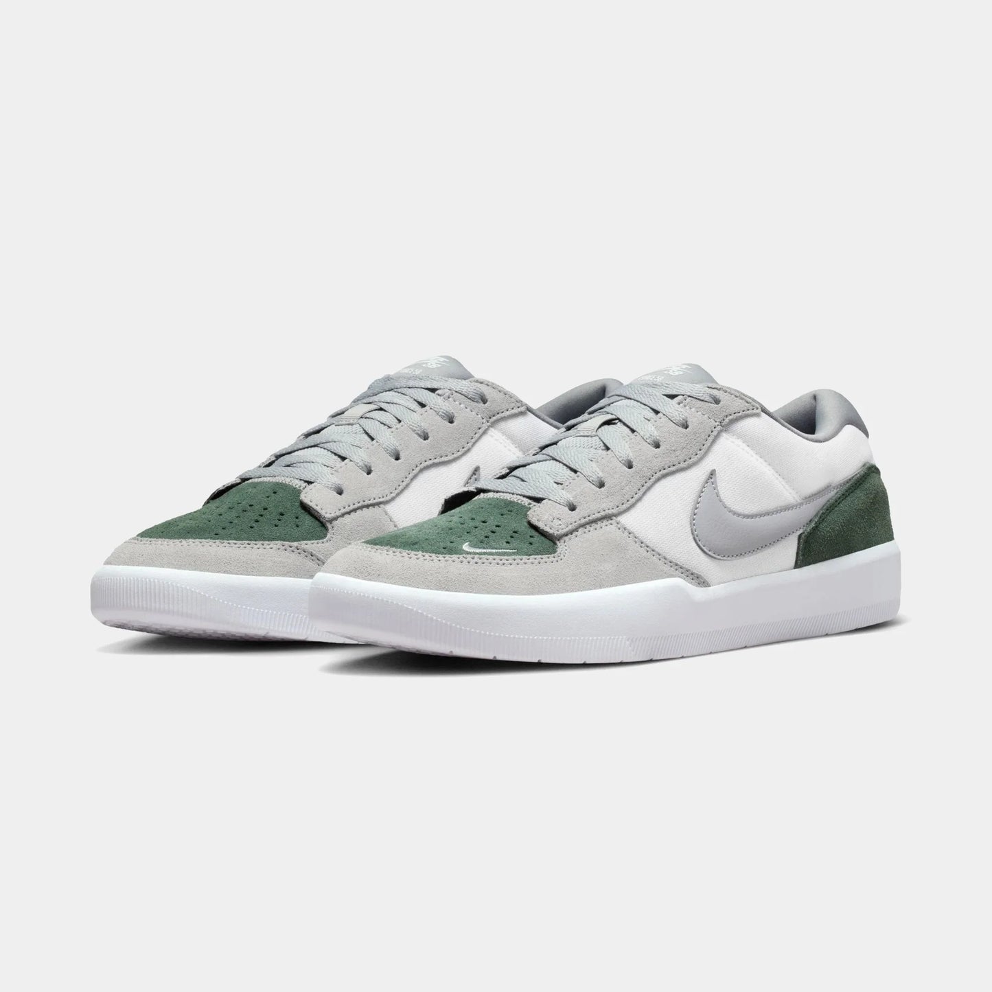 Nike SB Force 58 White Flat Sliver Fir