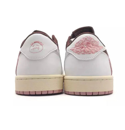 Travis Scott x Air Jordan 1 Low OG Dark Pony Pink Oxford