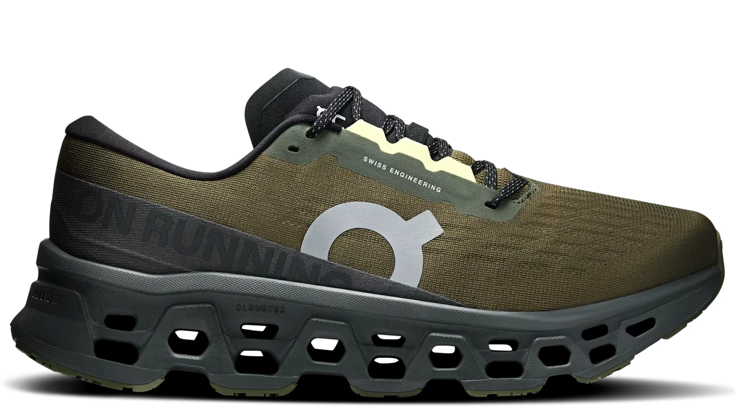 On Running Cloudmonster 3 Olive Eclipse