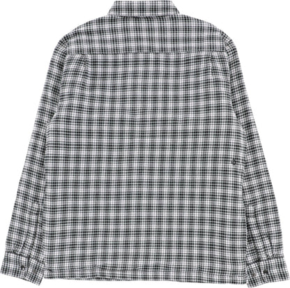 Volcom Wilderstone Flannel Shirt Dirty White