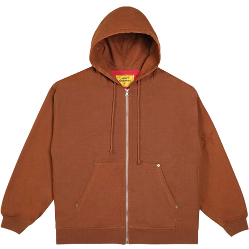 Carpet Company Rip Stop Jacket Chocolate