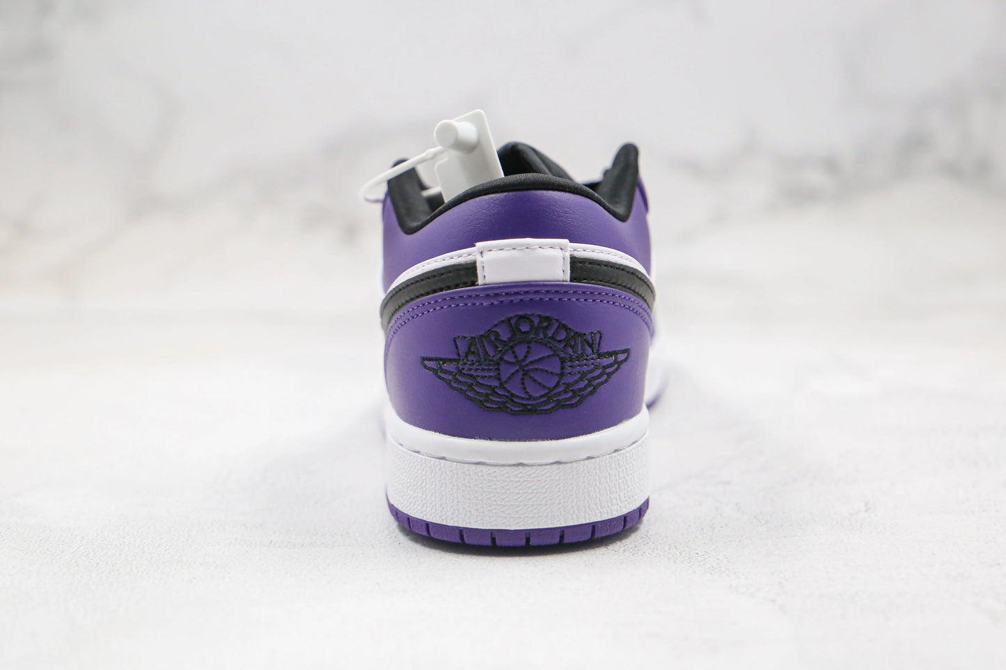 Jordan 1 Low Court Purple White