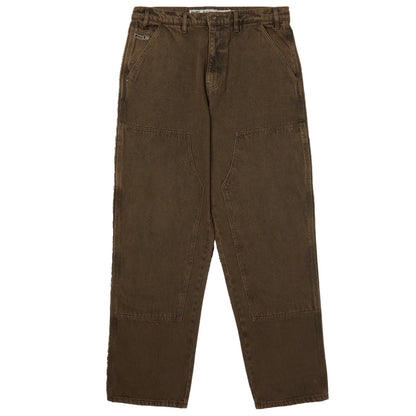 Huf Kinda Loose Double Knee Jeans Chocolate