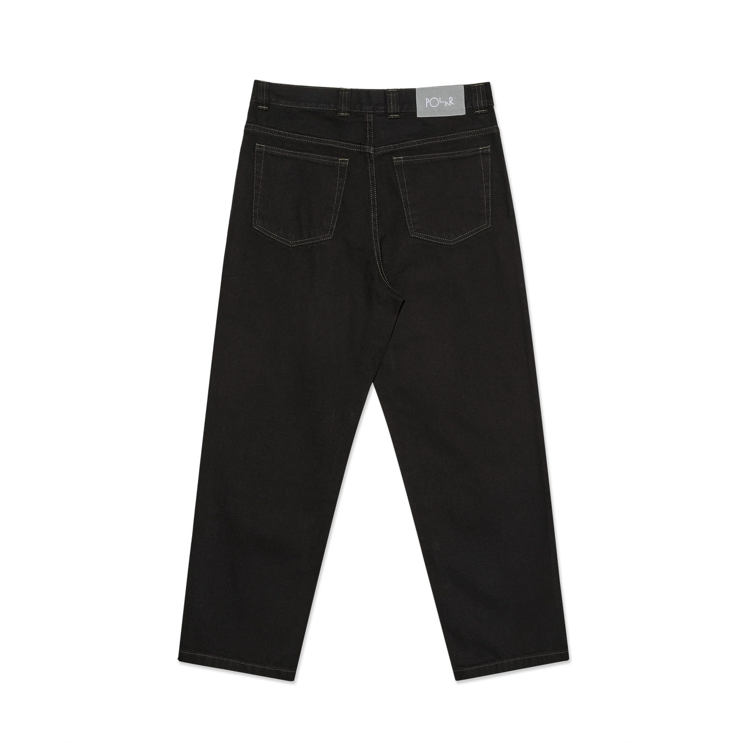 Polar 93 Contrast Stitched Pants Black Dark Olive