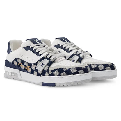 LV Trainer White Navy