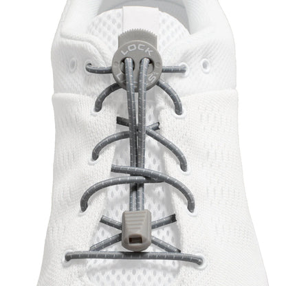 Original No-Tie Shoelaces in Cool Gray
