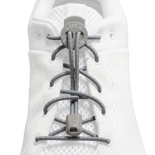 Original No-Tie Shoelaces in Cool Gray