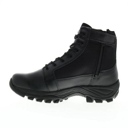 Bates Fuse Tall Size Zip E06510 Mens Black Leather Lace Up Tactical Boots