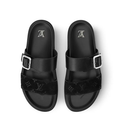 LV Venice Mule Taupe Black