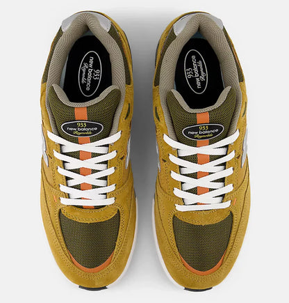 New Balance Andrew Reynolds 933 Wheat Silver Olive