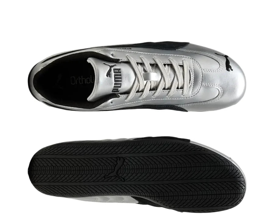 Speedcat Metallic Silver Black