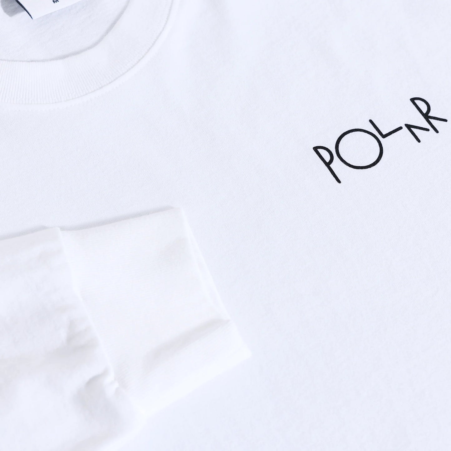 Polar Skate Co Dunes Long Sleeve White