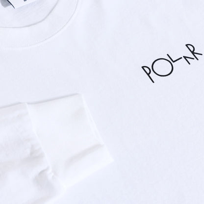 Polar Skate Co Dunes Long Sleeve White