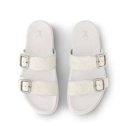 LV Venice Mule White