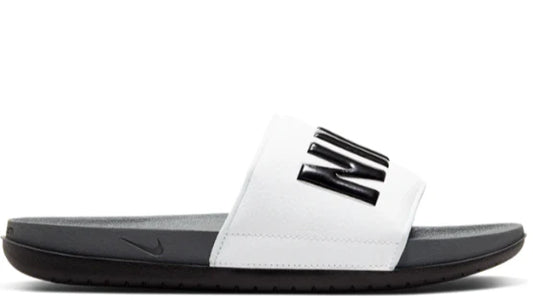 Offcourt Slide Dark Grey Black White
