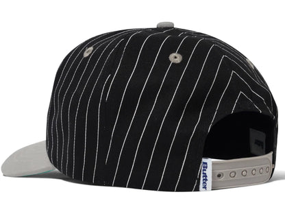 Butter Goods League Baseball Hat Black Grey