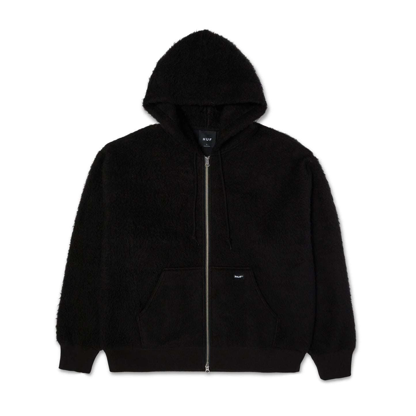Huf Corso Heavyweight Hoodie Black