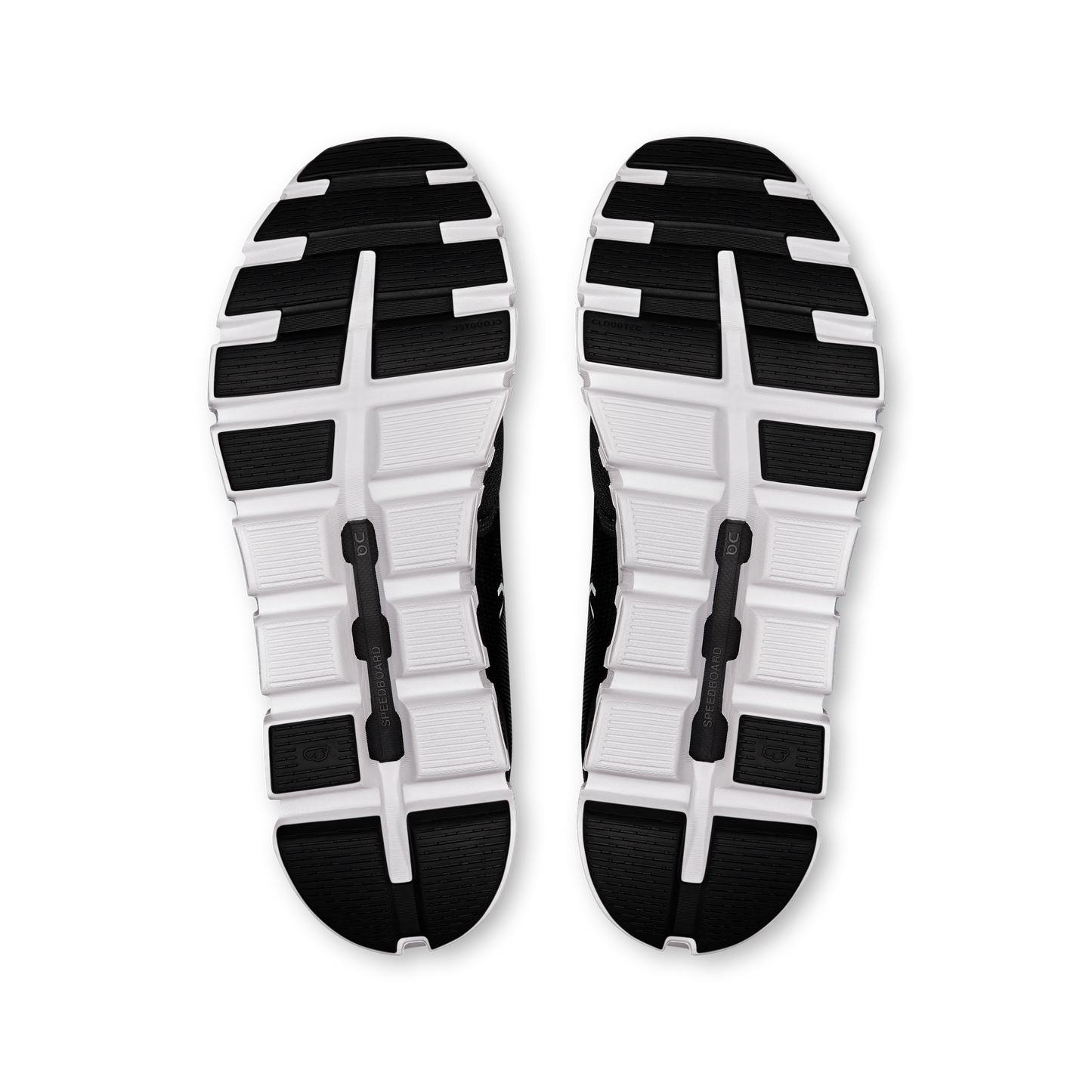 Men's Cloud 6 Wide in Black/White