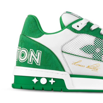 Louis Vuitton LV Trainer Sneaker Green Mesh