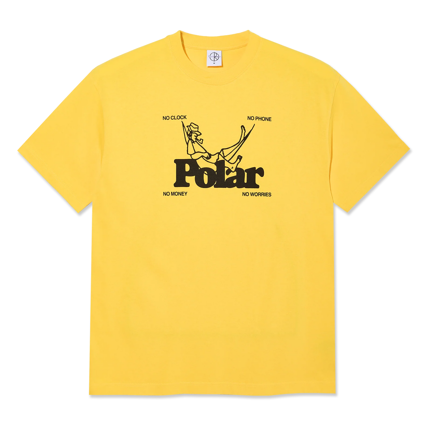 Polar Skate Co No Worries Tee Lemon