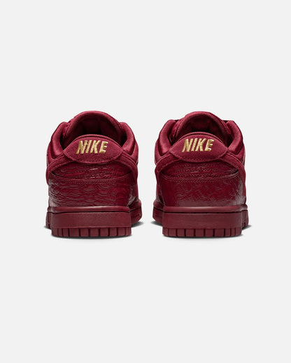Women's Dunk Low "Croc Skin" Team Red