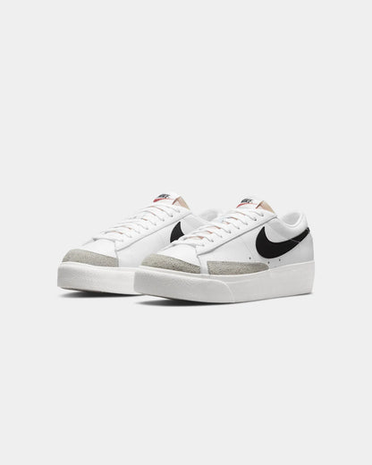 Women's Blazer Low Platform White/Black Sail