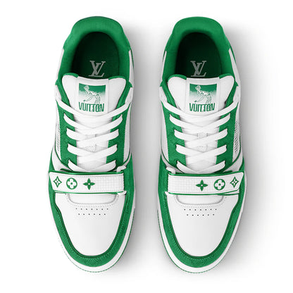 Louis Vuitton LV Trainer Sneaker Green Mesh