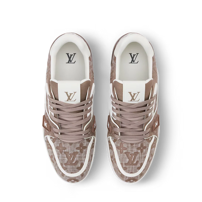 LV Trainer Taupe Brown Canvas