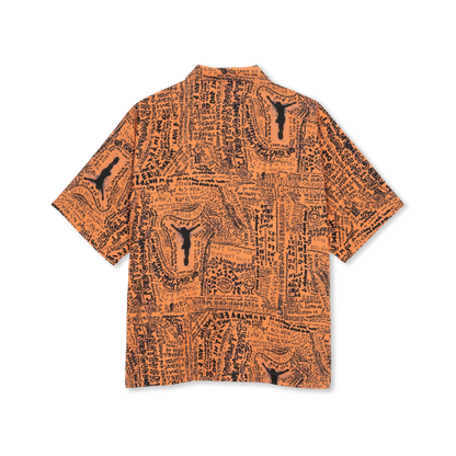 Polar Bowling Shirt Exist Orange