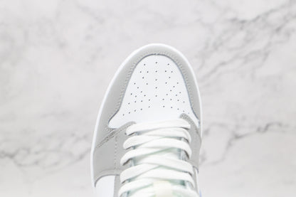 Jordan 1 Mid Wolf Grey Aluminum