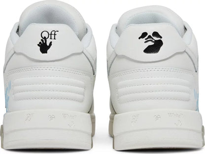 OFF WHITE Out Of Office OOO Low Tops For Walking White Light Blue 2021