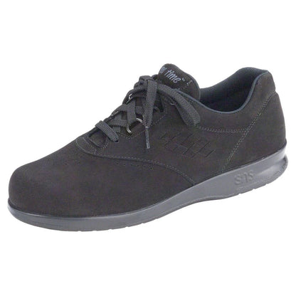 Women's Free Time Walking Shoe in Charcoal Nubuck